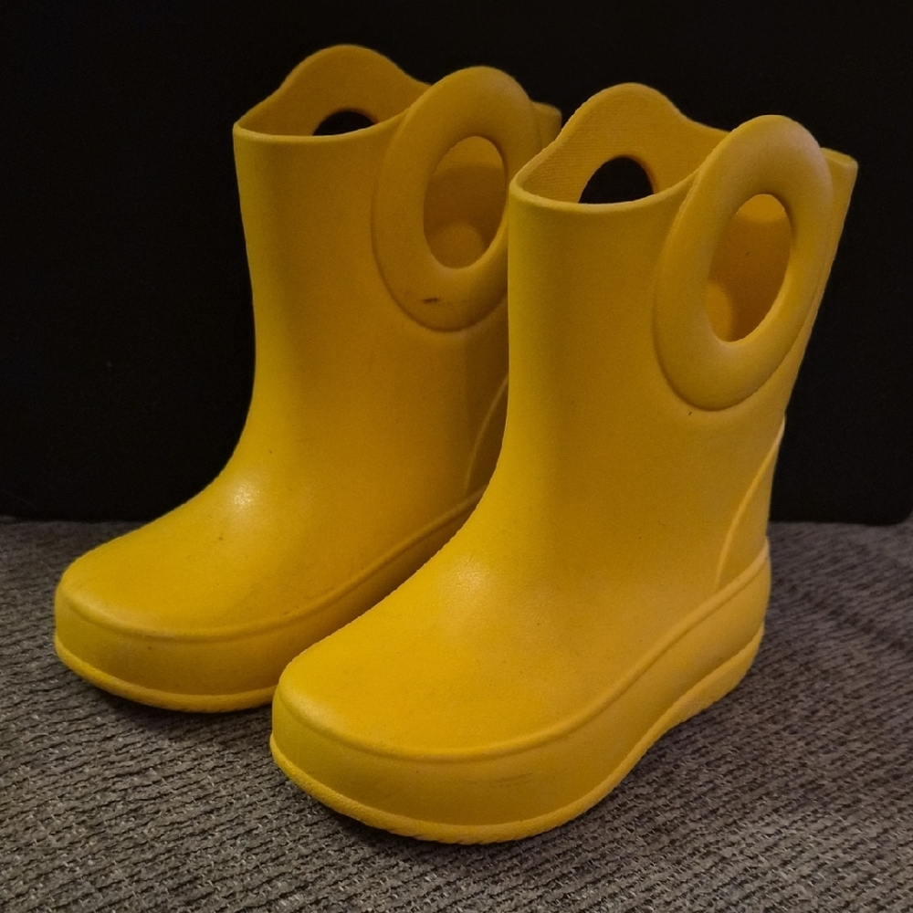 Okabashi Kids Yellow Rain Boots